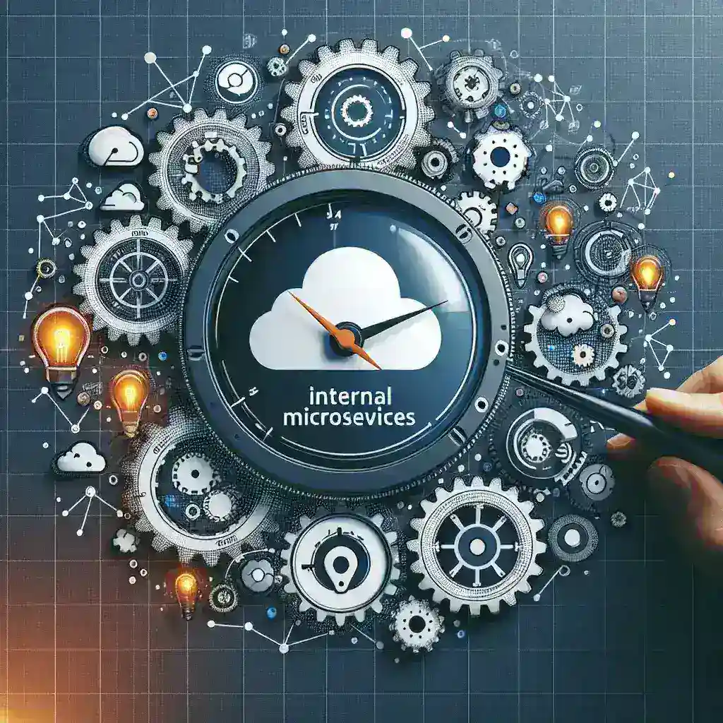 "Graph illustrating internal microservices latency monitoring tools and techniques, highlighting key metrics and performance insights for optimizing system efficiency."